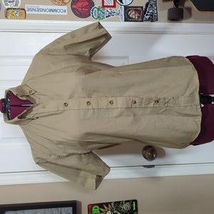 Red Kap short sleeve poplin dress shirt